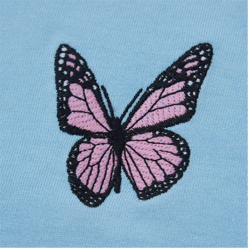 Le Baiser T-shirts BUTTERFLY ICE BLUE
